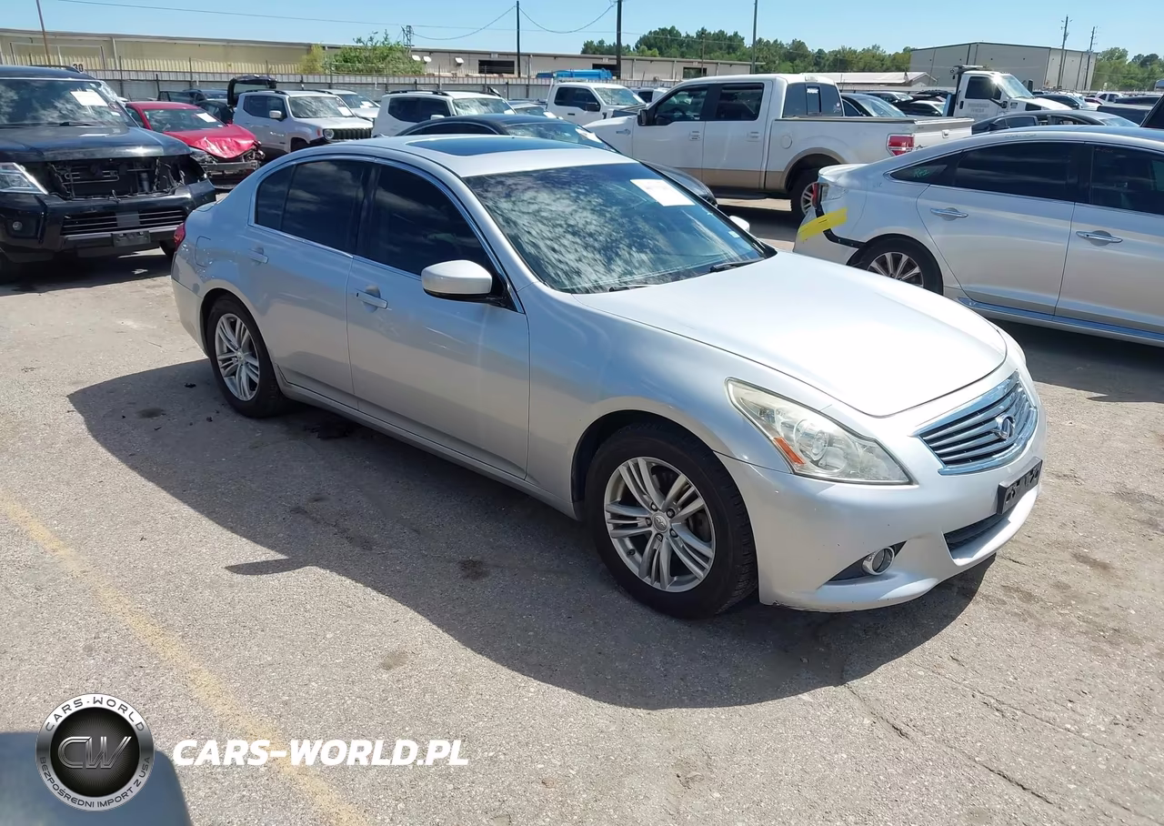 2012 Infiniti G37 Journey