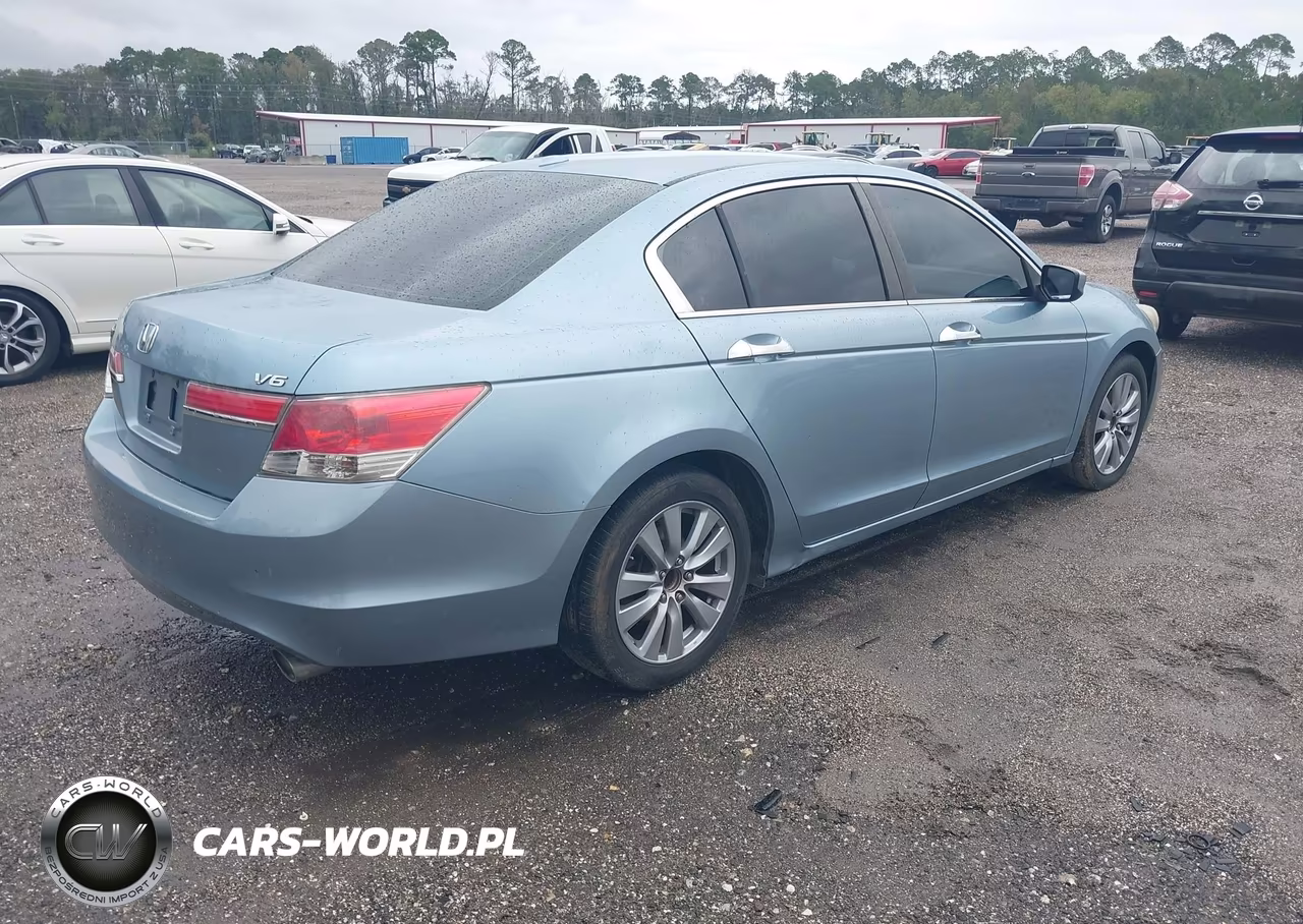 2011 Honda Accord 3.5 Ex-L VIN:1HGCP3F8XBA022495 - 4