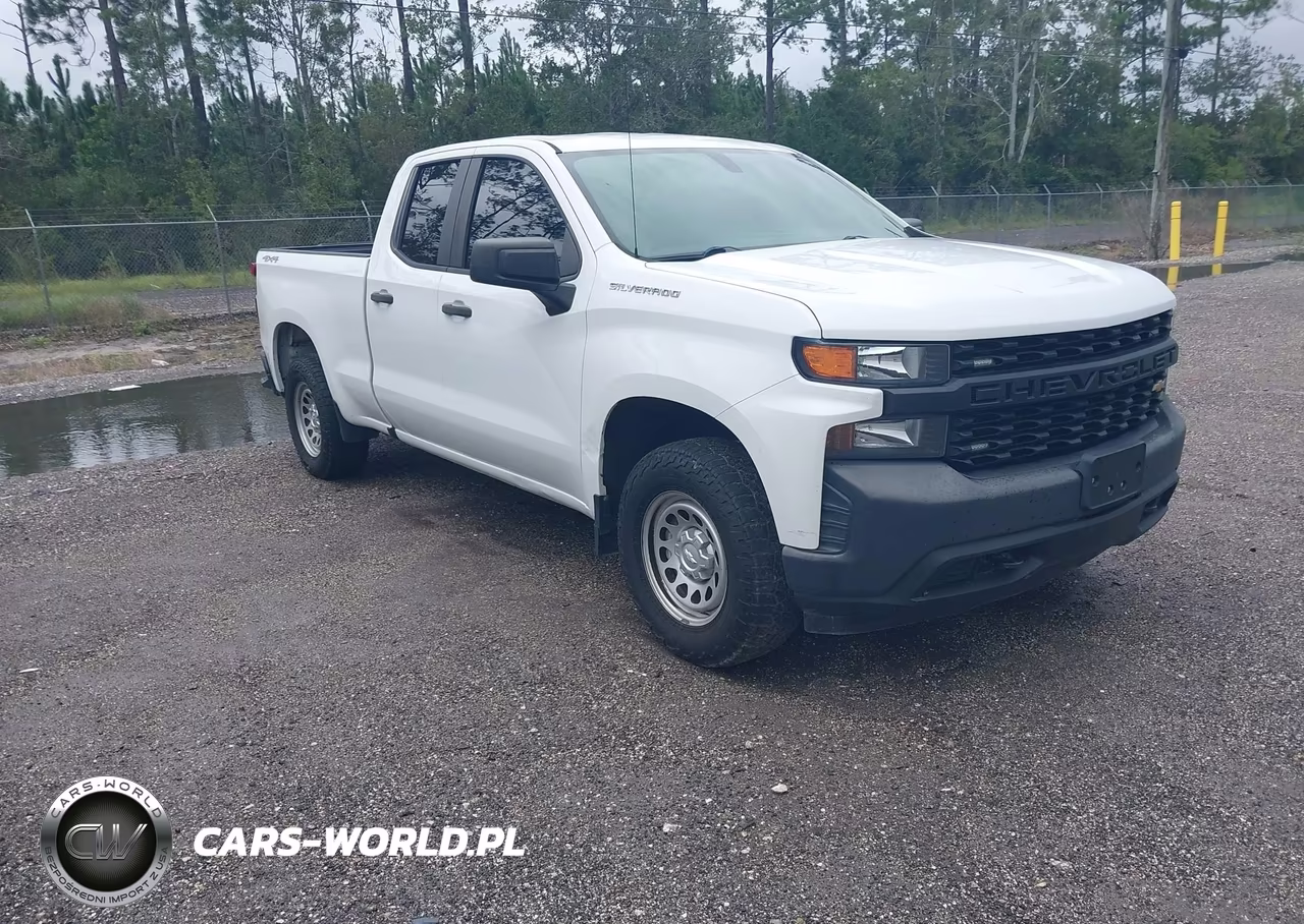 2019 Chevrolet Silverado 1500 Work Truck VIN:1GCRYAEFXKZ349779 - 1