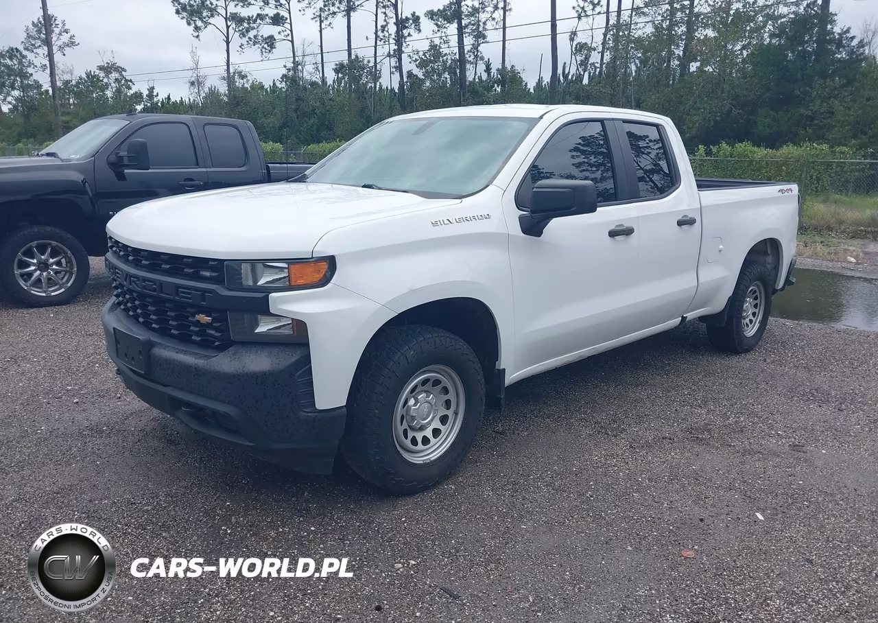 2019 Chevrolet Silverado 1500 Work Truck VIN:1GCRYAEFXKZ349779 - 2