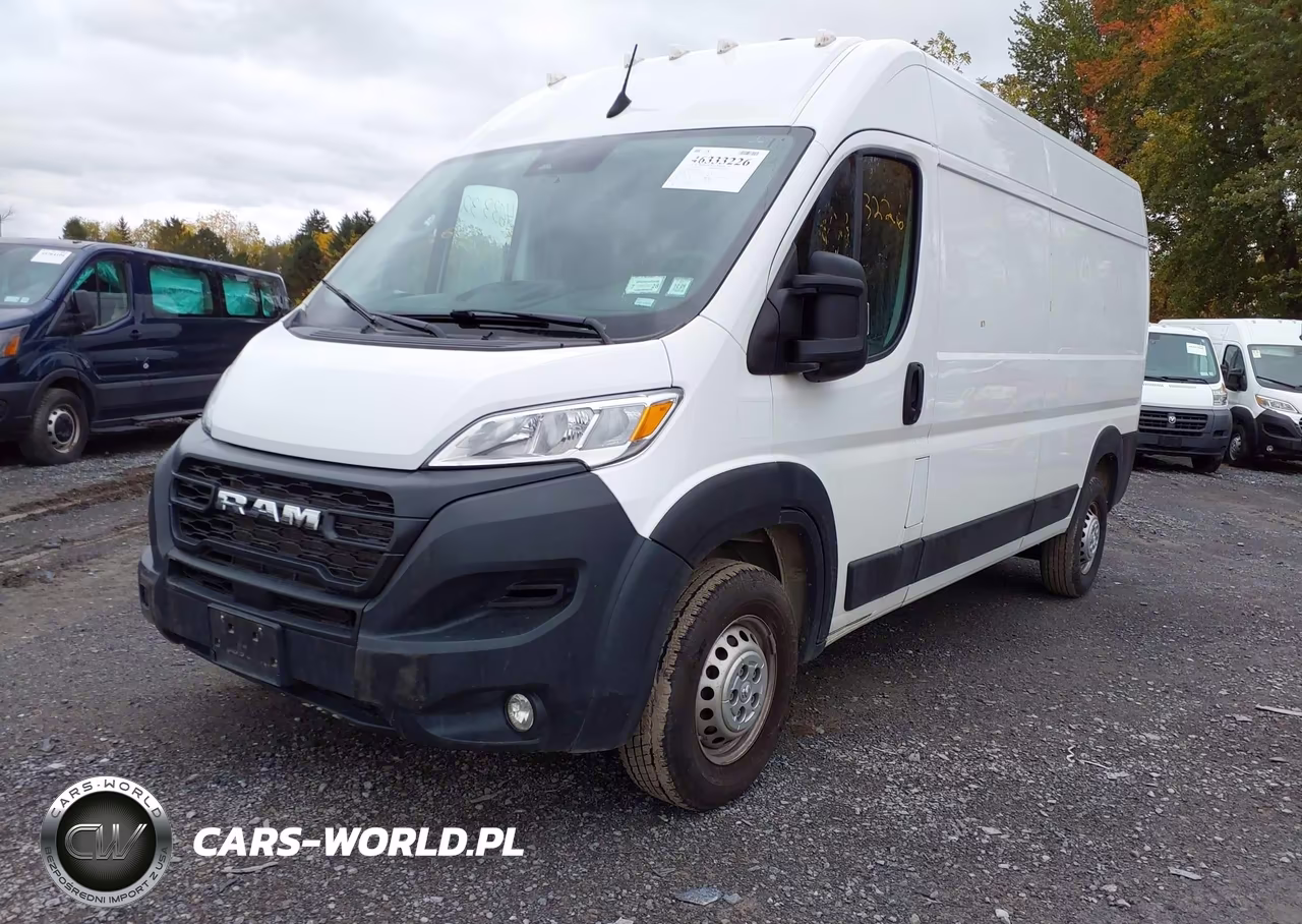 2024 Ram Promaster 2500 Tradesman High Roof 159 Wb W-Pass Seat VIN:3C6LRVDG4RE140006 - 2