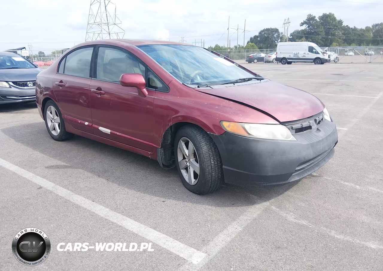 2008 Honda Civic Ex-L VIN:1HGFA16908L016925 - 1