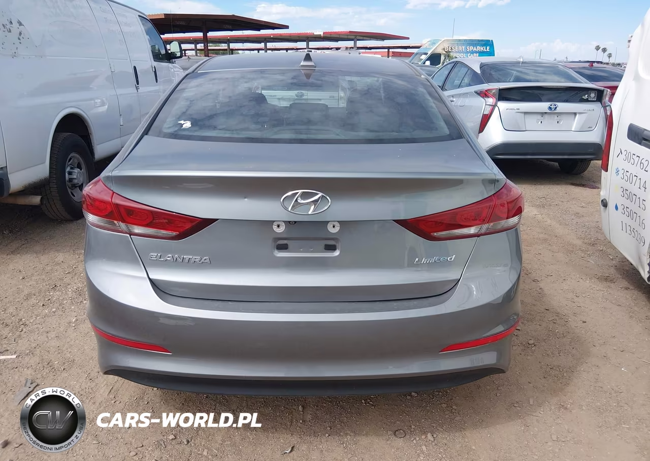 2017 Hyundai Elantra Limited VIN:KMHD84LF5HU263117 - 16