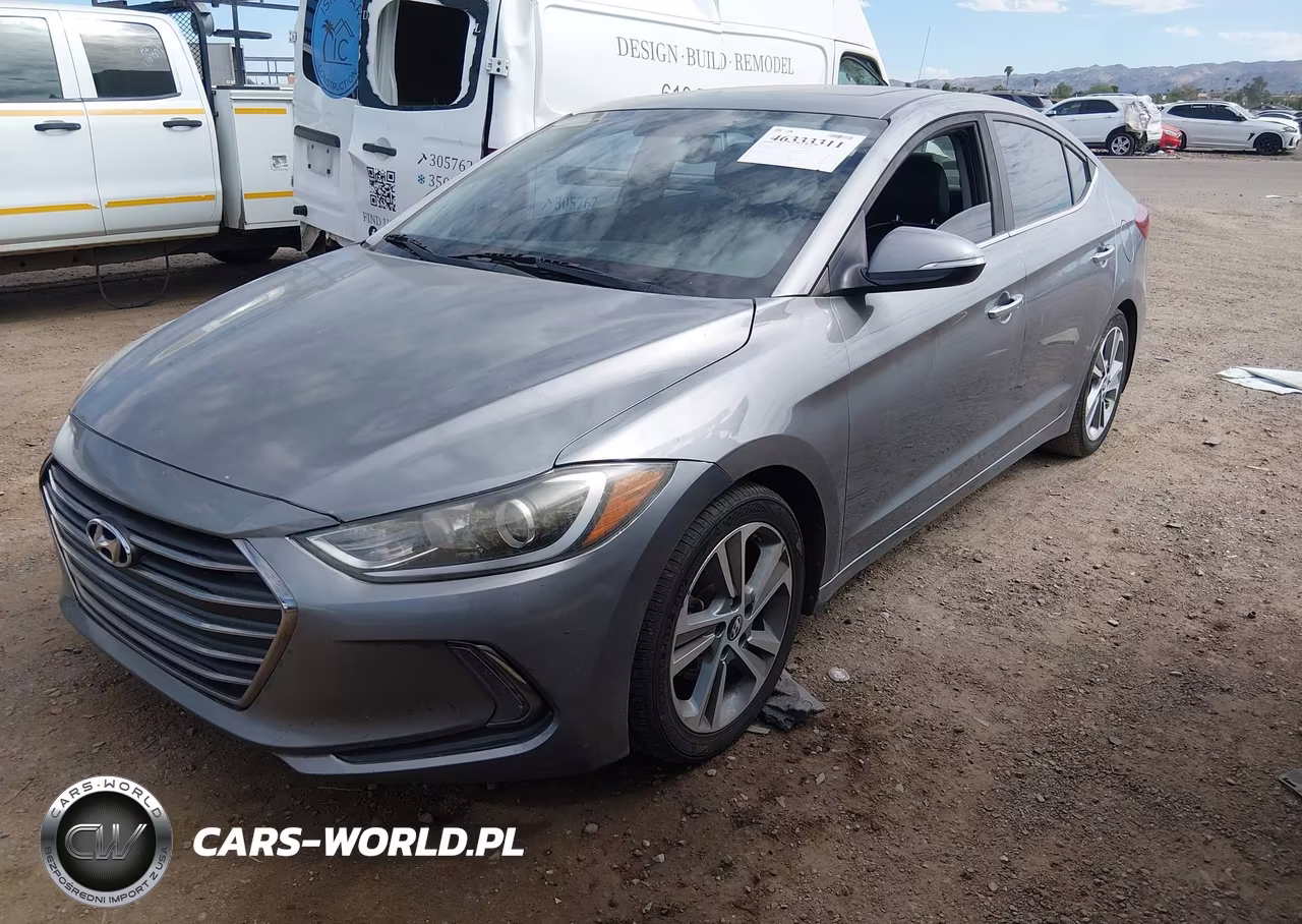 2017 Hyundai Elantra Limited VIN:KMHD84LF5HU263117 - 2