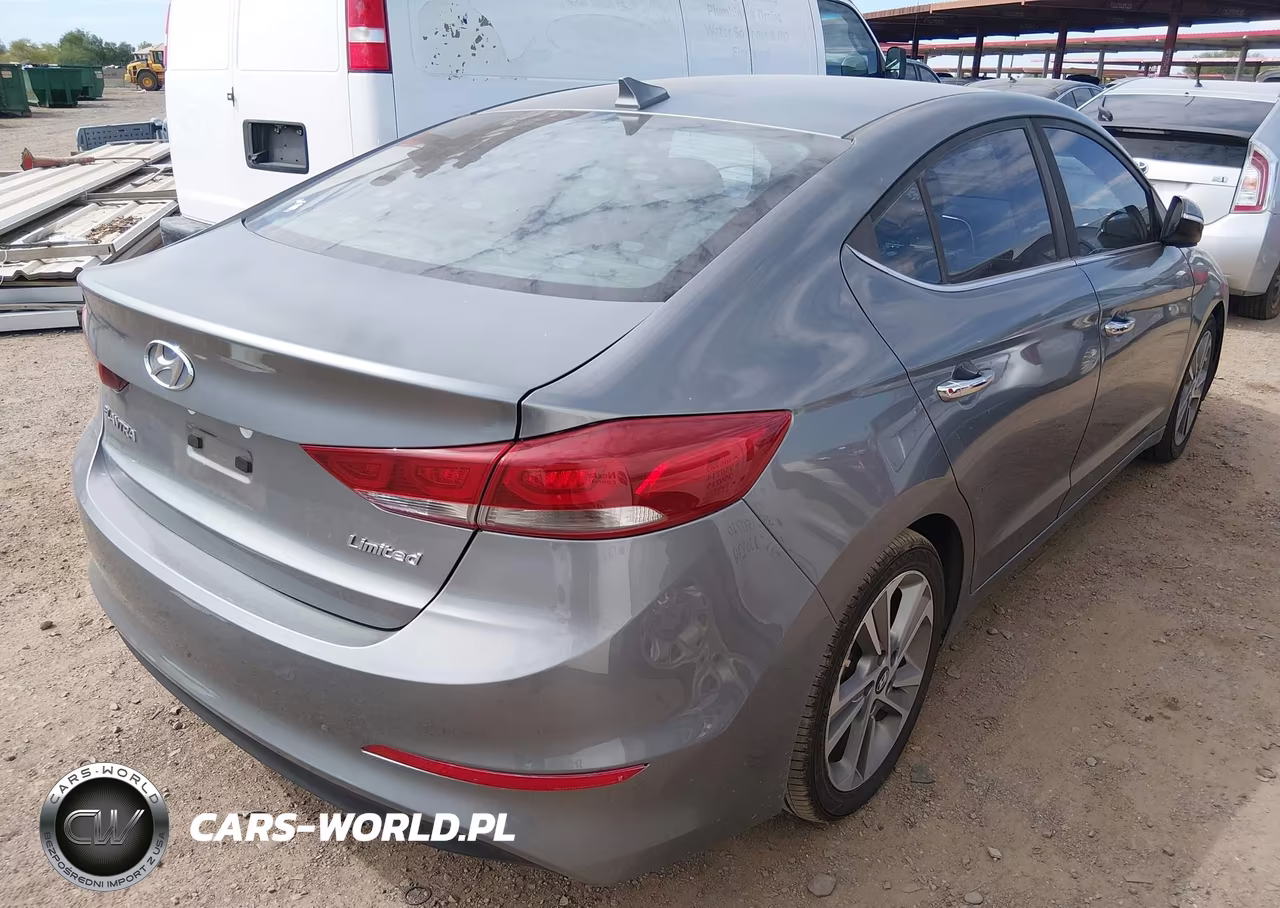 2017 Hyundai Elantra Limited VIN:KMHD84LF5HU263117 - 4