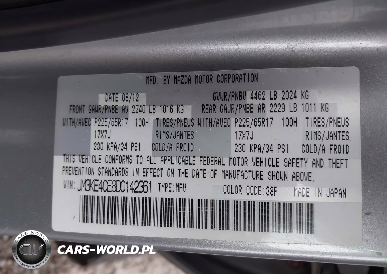 2015 Mazda Cx-5 Touring VIN:JM3KE4CE8D0142361 - 9