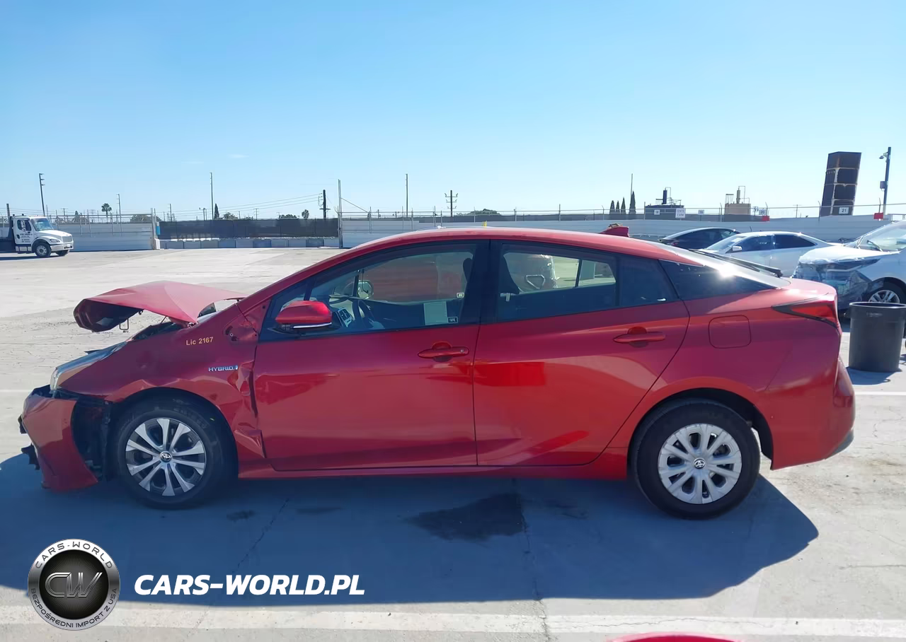 2019 Toyota Prius Le VIN:JTDKARFU3K3076222 - 14