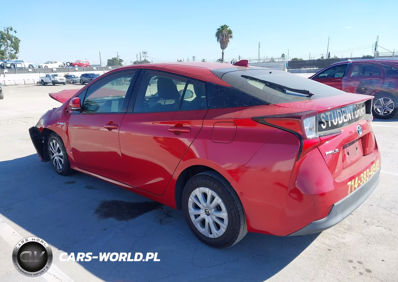2019 Toyota Prius Le VIN:JTDKARFU3K3076222 - 3