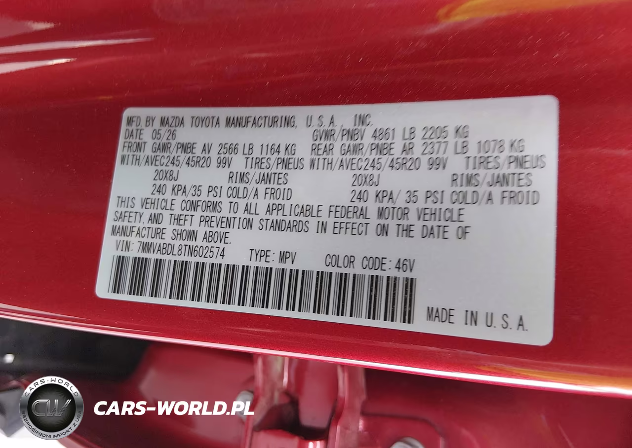 2026 Mazda Cx-50 2.5 S Premium VIN:7MMVABDL8TN602574 - 9