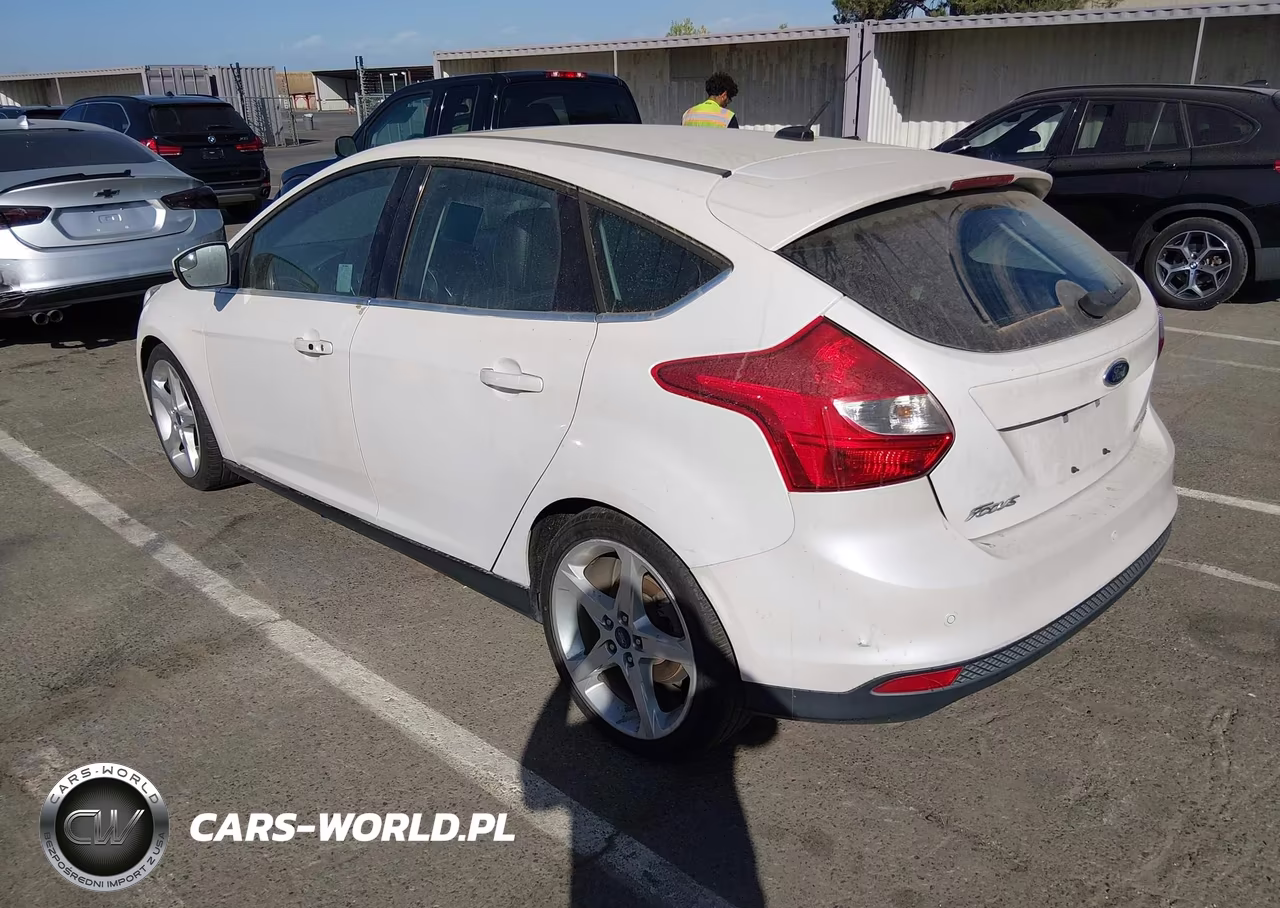 2014 Ford Focus Titanium VIN:1FADP3N28EL110878 - 3