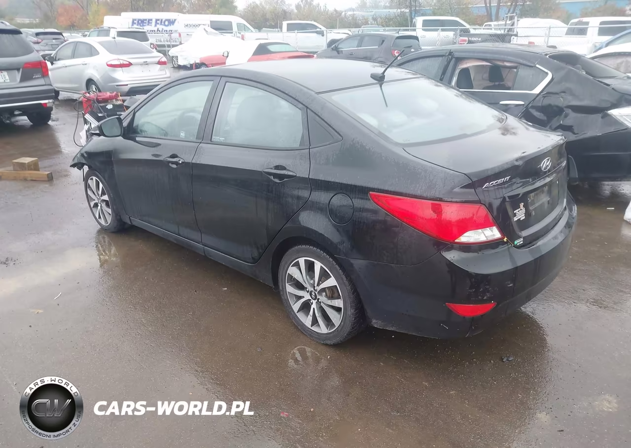 2017 Hyundai Accent Value Edition VIN:KMHCT4AE2HU354849 - 3