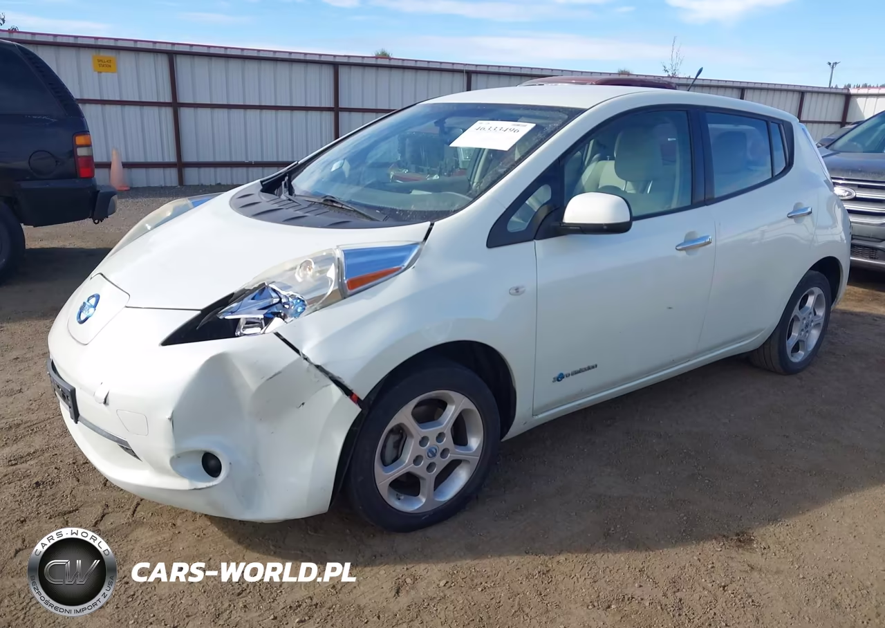 2012 Nissan Leaf Sv VIN:JN1AZ0CP3CT016184 - 2