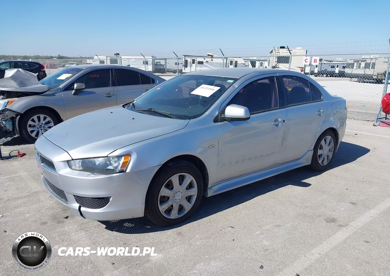 2013 Mitsubishi Lancer Es VIN:JA32U2FU3DU019206 - 2