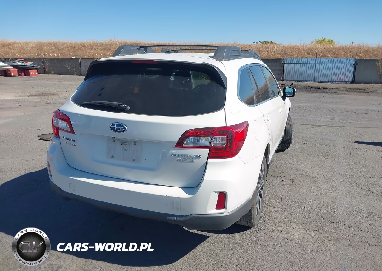 2015 Subaru Outback 2.5I Limited VIN:4S4BSAJC2F3327407 - 4