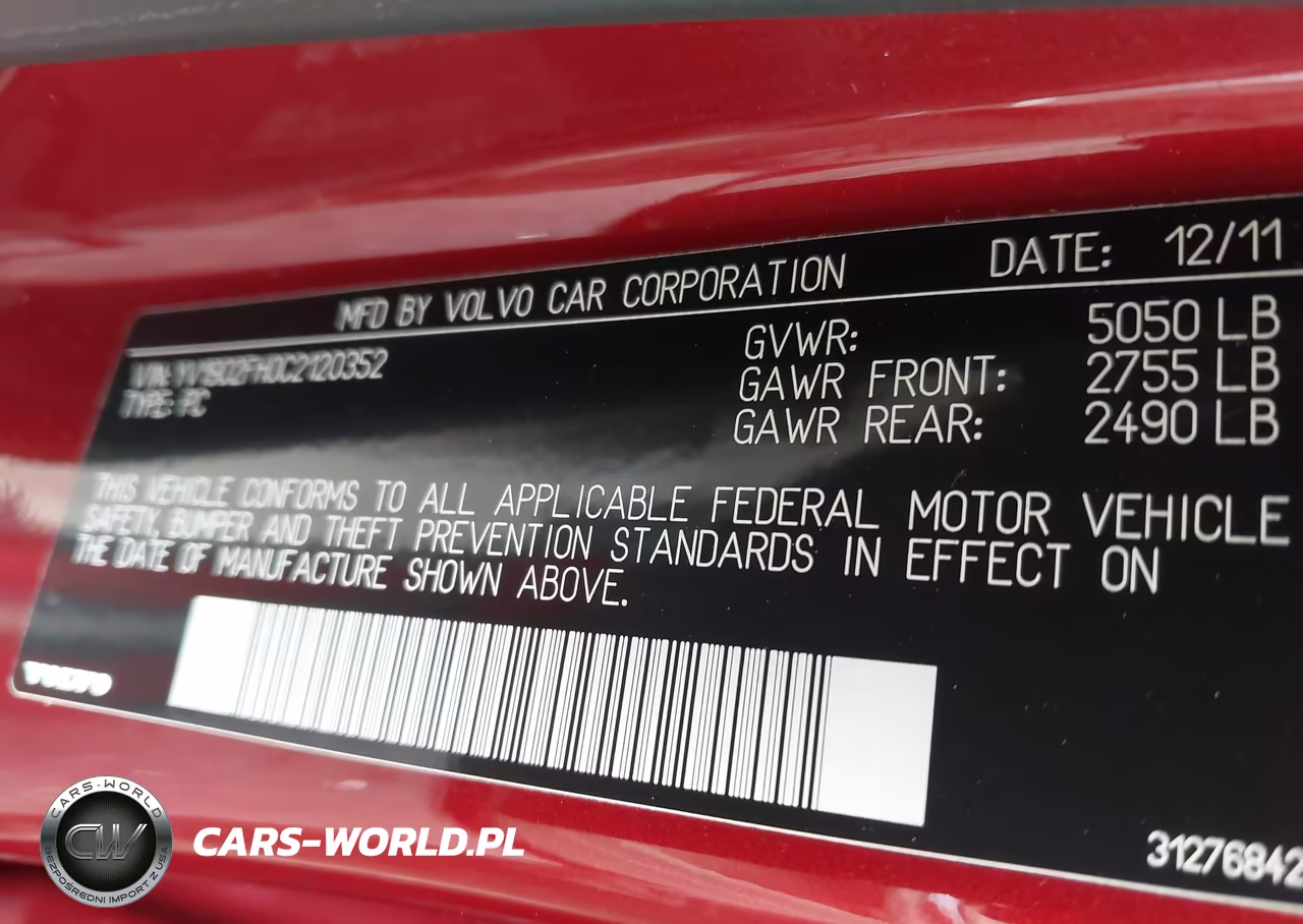 2012 Volvo S60 T6-T6 R-Design VIN:YV1902FH0C2120352 - 9