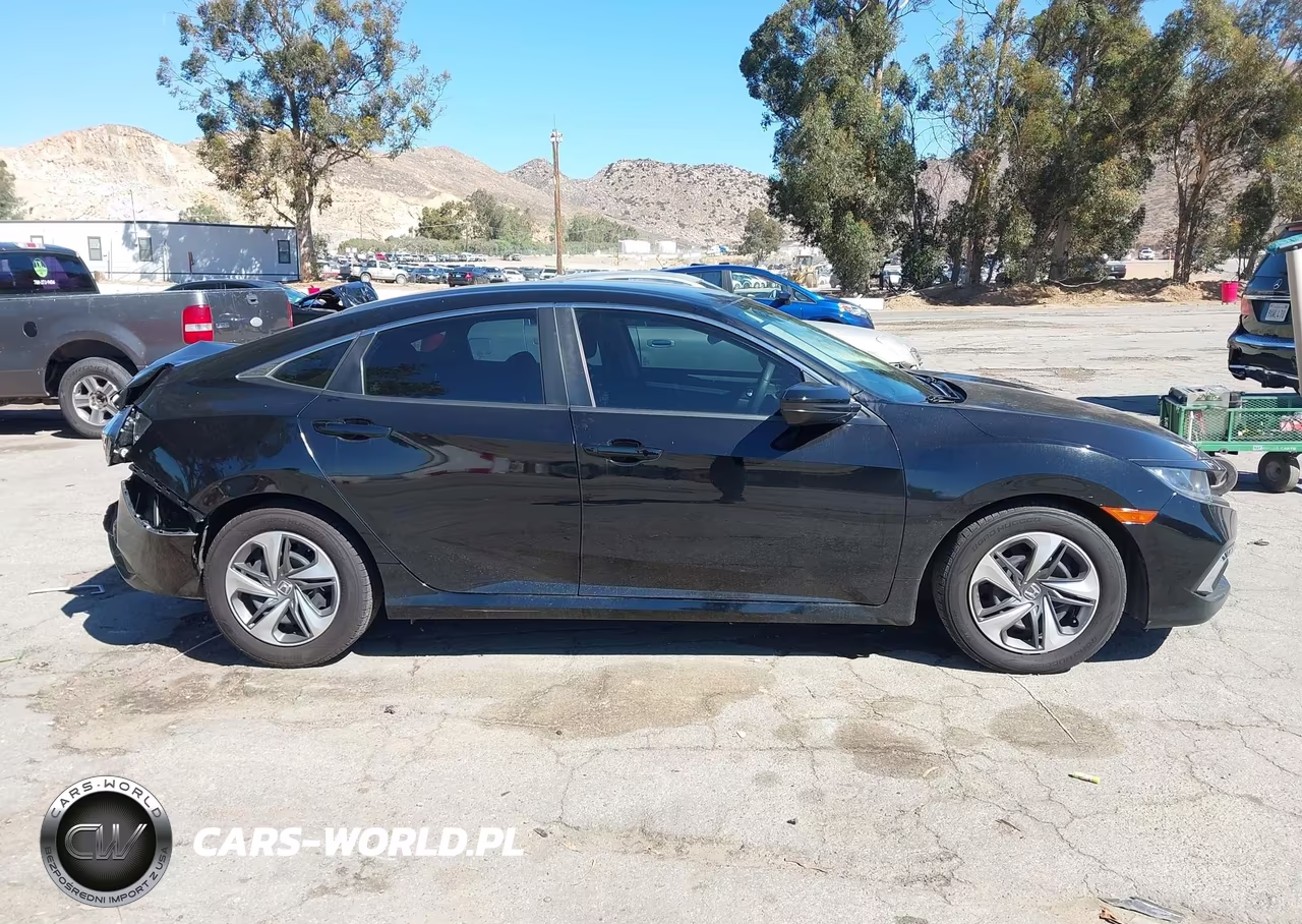 2019 Honda Civic Lx VIN:2HGFC2F67KH525453 - 13