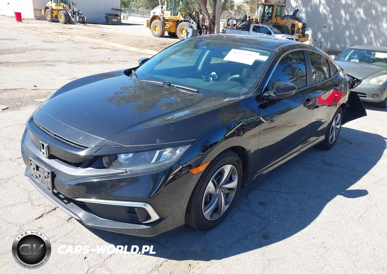 2019 Honda Civic Lx VIN:2HGFC2F67KH525453 - 2