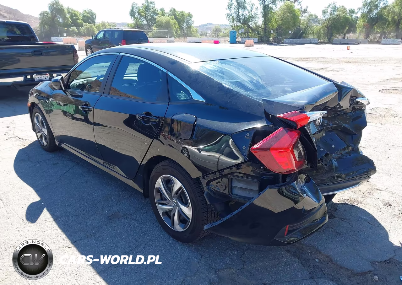 2019 Honda Civic Lx VIN:2HGFC2F67KH525453 - 3