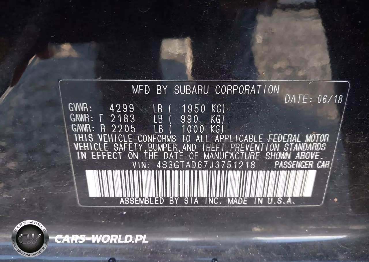 2018 Subaru Impreza 2.0I Premium VIN:4S3GTAD67J3751218 - 9