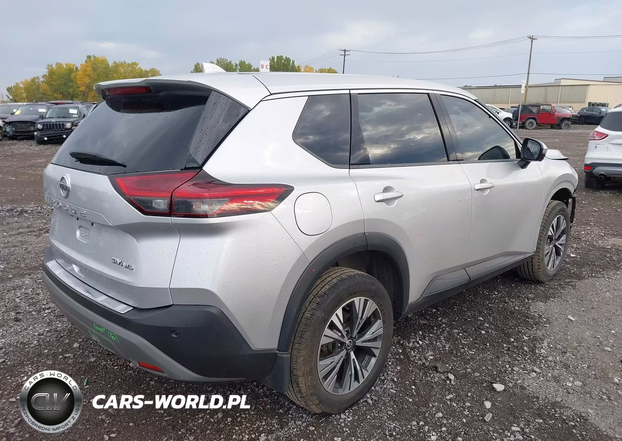 2021 Nissan Rogue Sv Intelligent Awd VIN:JN8AT3BB3MW214953 - 4