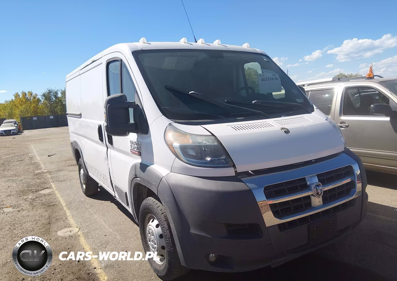 2017 Ram Promaster 1500 Low Roof 136 Wb VIN:3C6TRVAGXHE508675 - 1