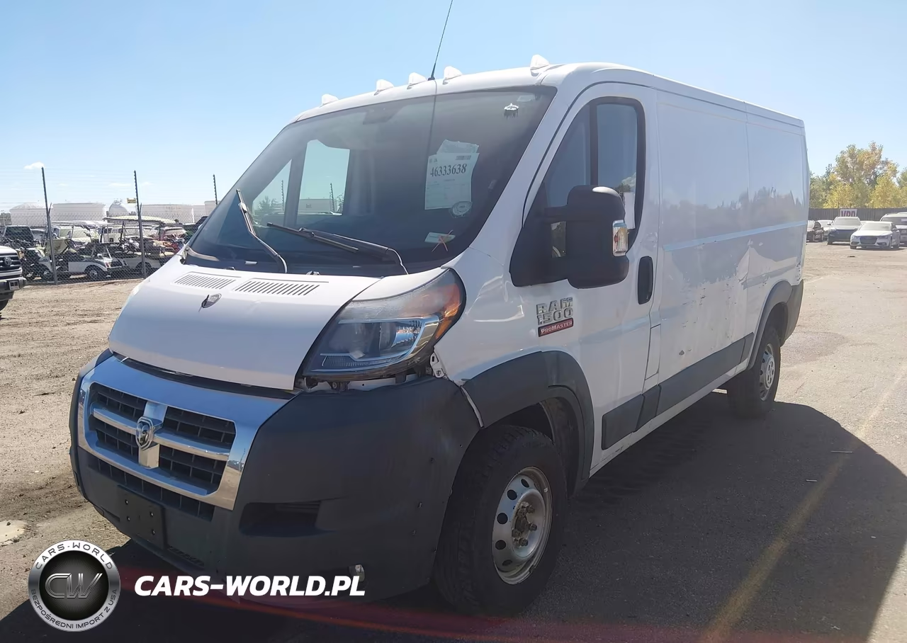2017 Ram Promaster 1500 Low Roof 136 Wb VIN:3C6TRVAGXHE508675 - 2