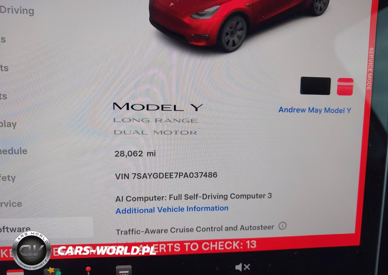 2023 Tesla Model Y Awd-Long Range Dual Motor All-Wheel Drive VIN:7SAYGDEE7PA037486 - 7
