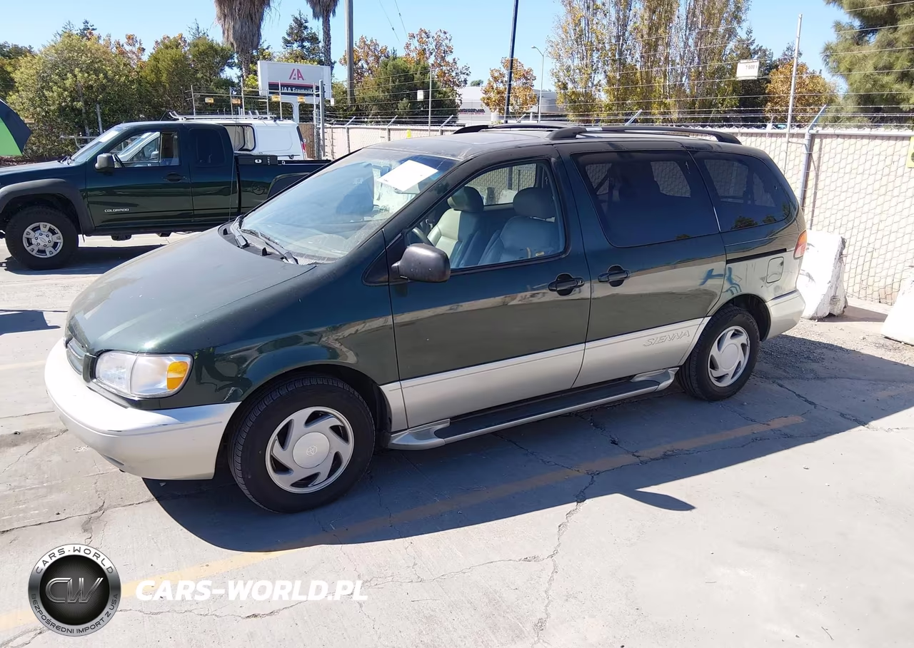 1999 Toyota Sienna Xle VIN:4T3ZF13C4XU157991 - 2