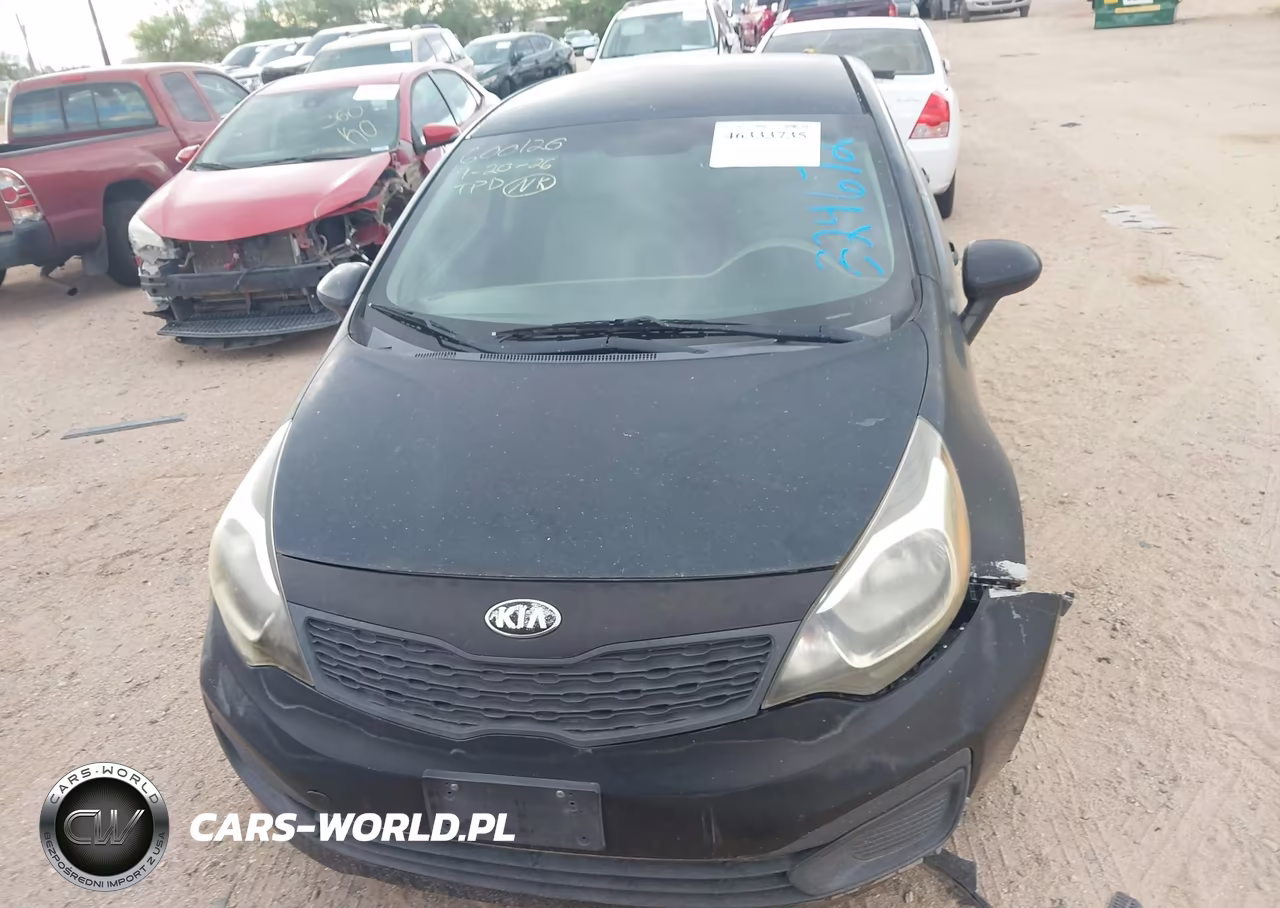 2014 Kia Rio Lx VIN:KNADM4A32E6324672 - 12