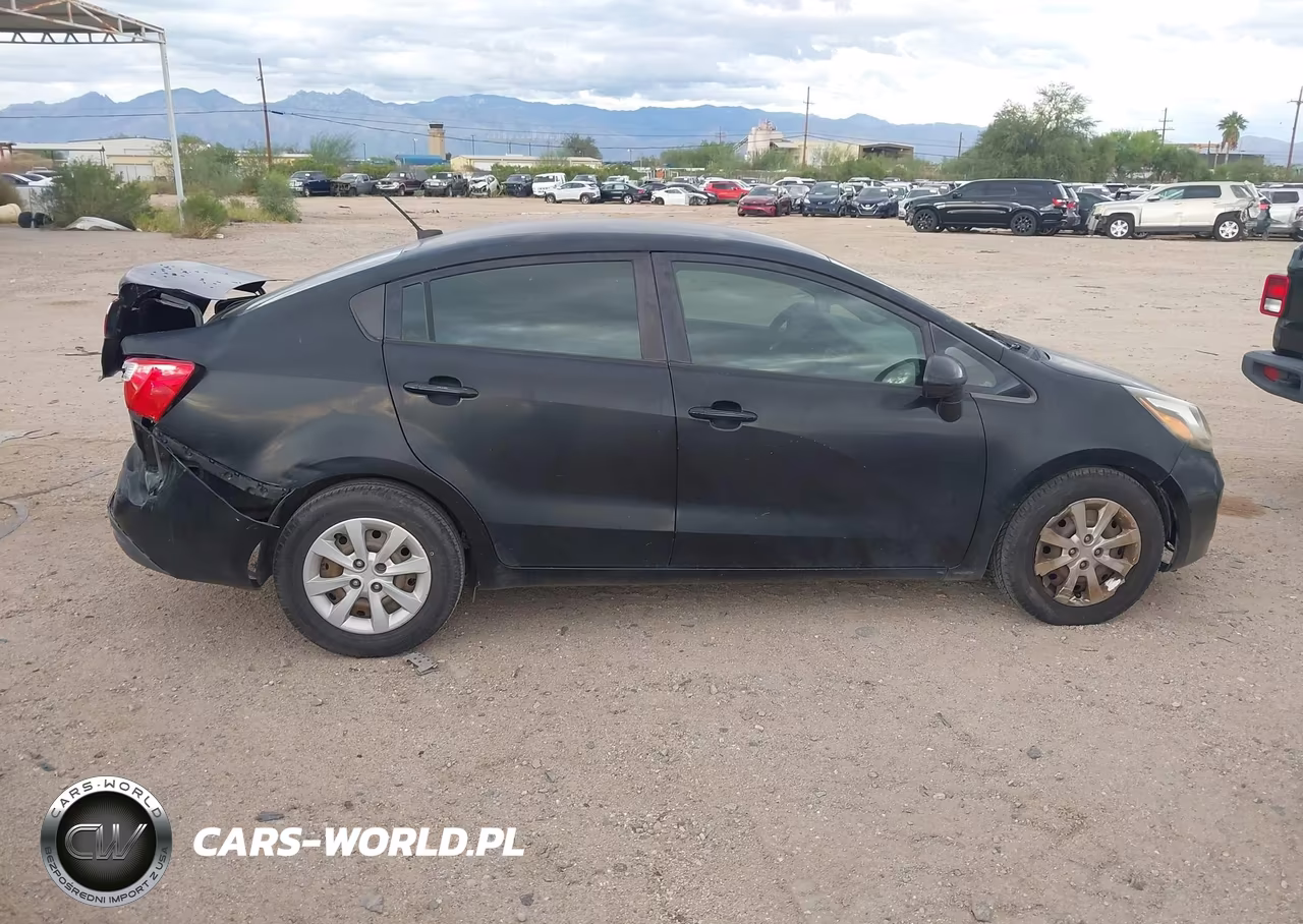 2014 Kia Rio Lx VIN:KNADM4A32E6324672 - 13