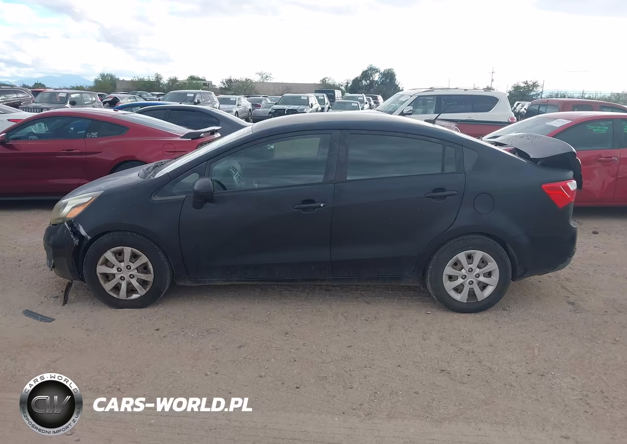 2014 Kia Rio Lx VIN:KNADM4A32E6324672 - 14