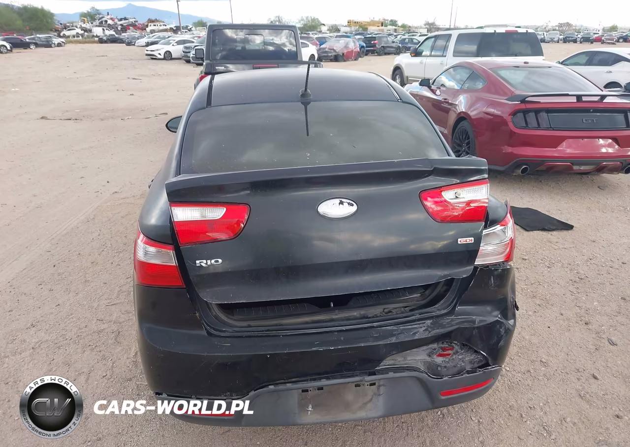 2014 Kia Rio Lx VIN:KNADM4A32E6324672 - 16