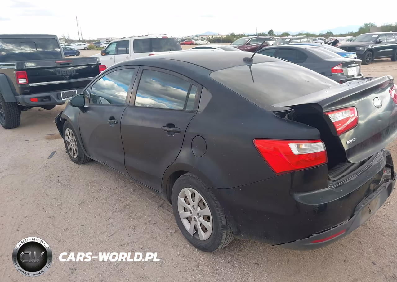 2014 Kia Rio Lx VIN:KNADM4A32E6324672 - 3
