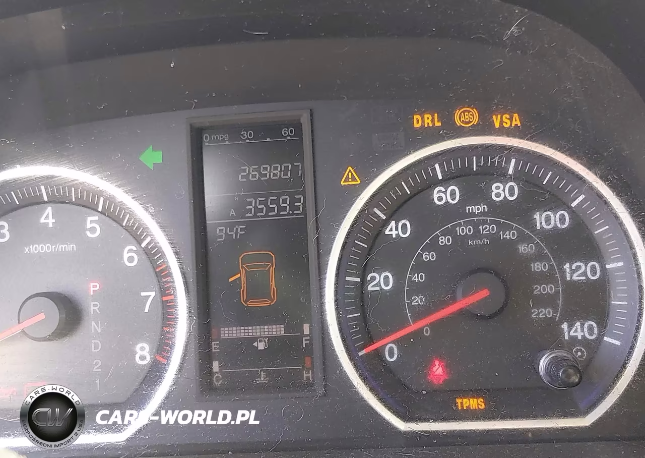 2007 Honda Cr-V Ex-L VIN:5J6RE48727L017936 - 7
