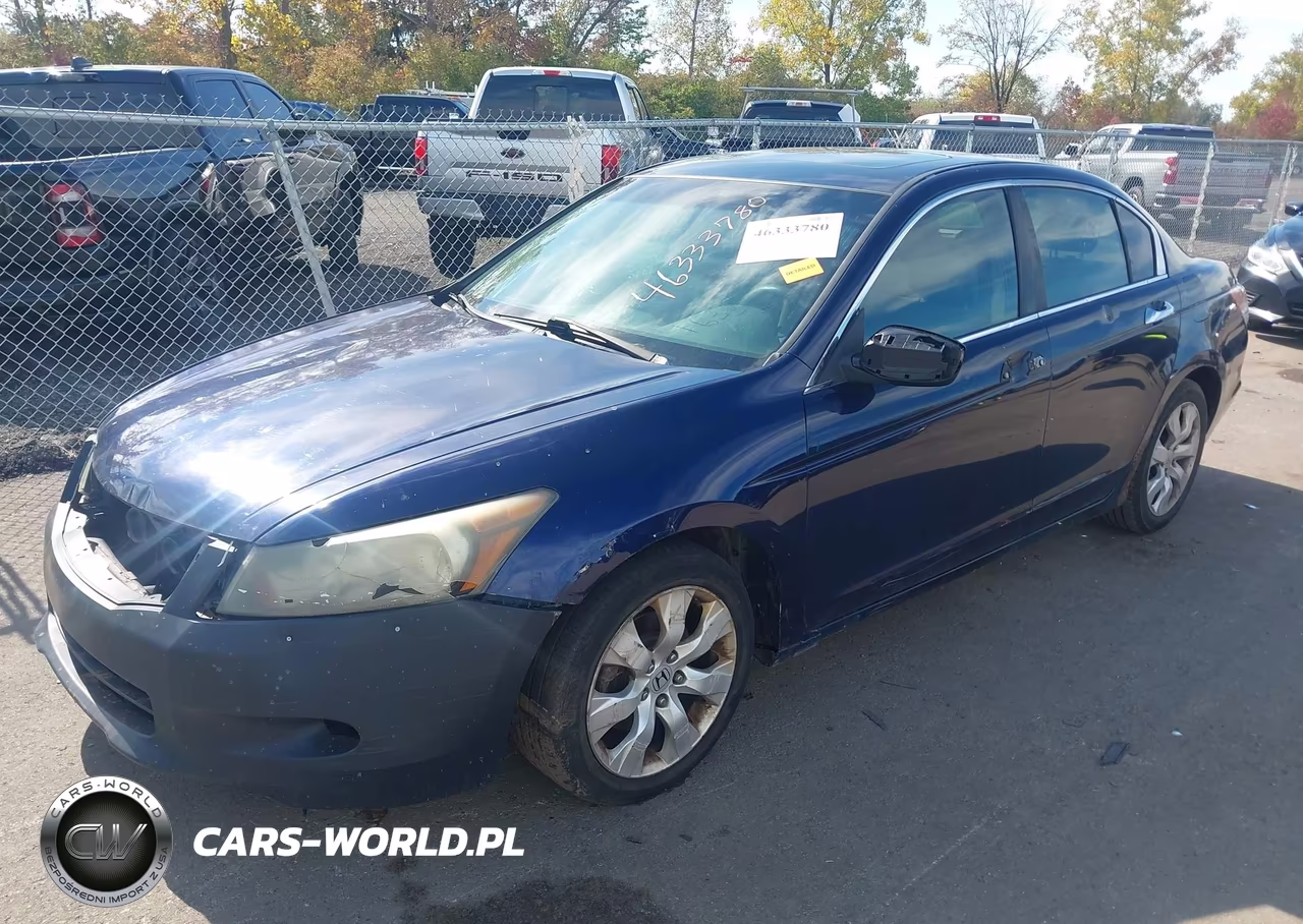 2008 Honda Accord 3.5 Ex VIN:1HGCP36728A019042 - 2