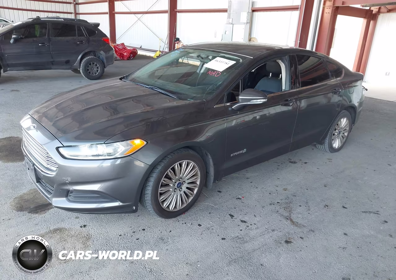 2016 Ford Fusion Hybrid Se VIN:3FA6P0LU2GR187004 - 2