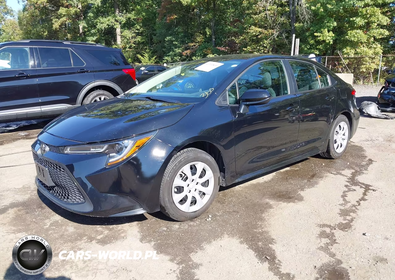 2021 Toyota Corolla Le VIN:5YFEPMAE6MP177165 - 2