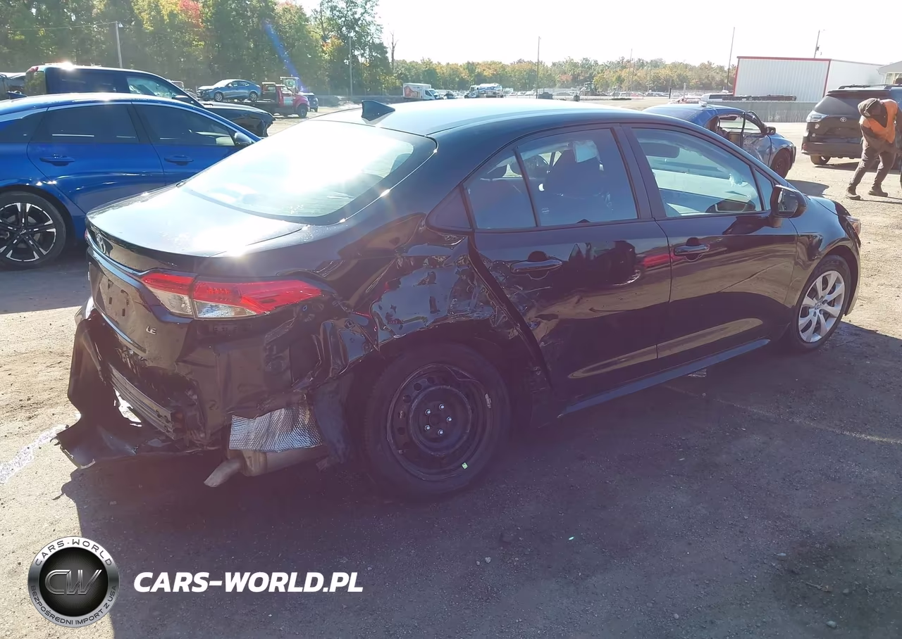 2021 Toyota Corolla Le VIN:5YFEPMAE6MP177165 - 4