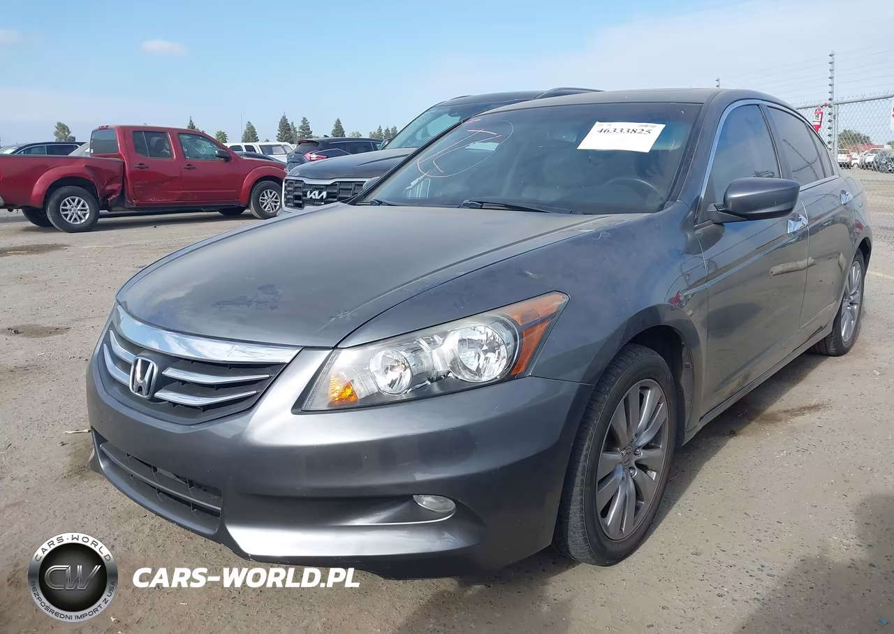 2012 Honda Accord 3.5 Ex-L VIN:1HGCP3F87CA025081 - 2
