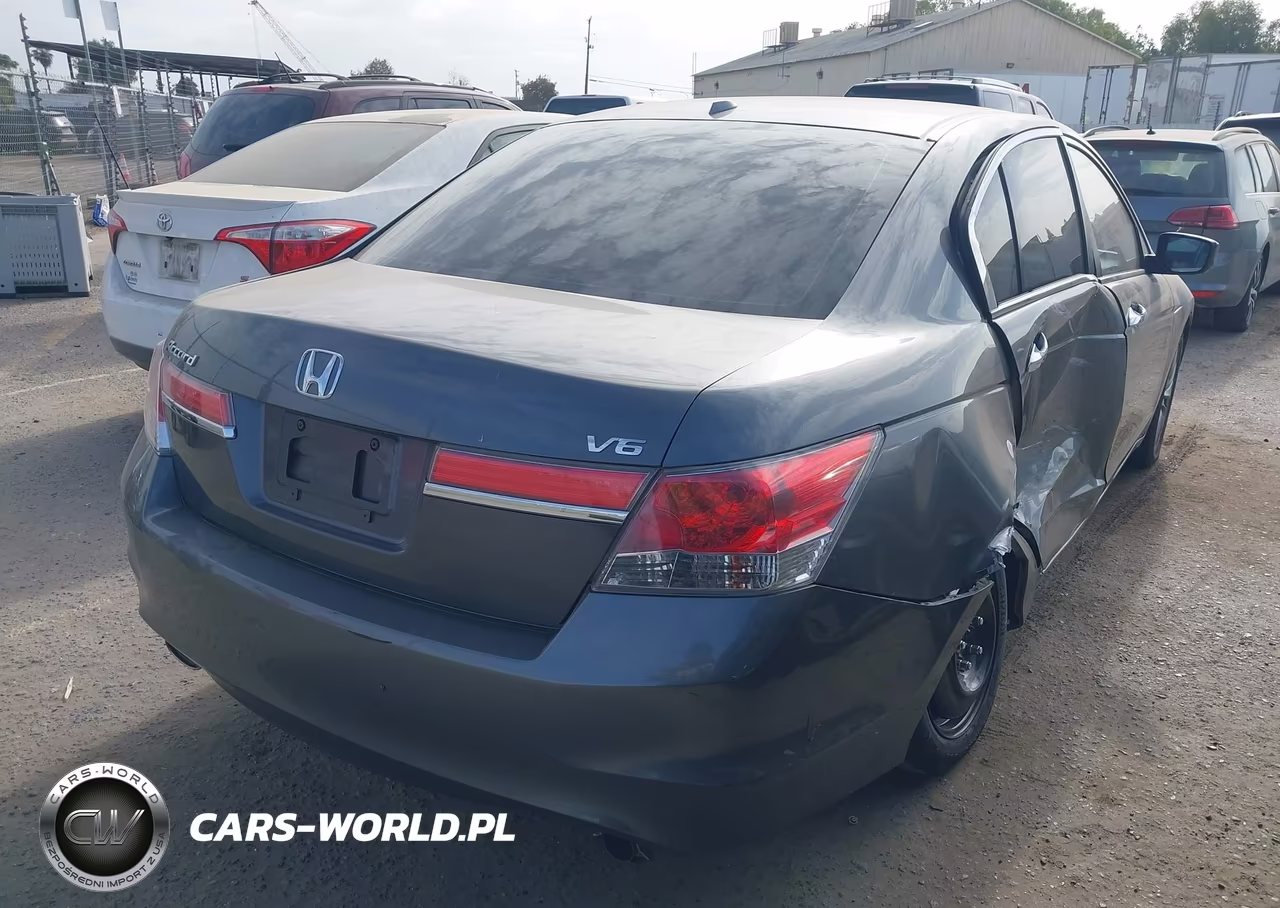 2012 Honda Accord 3.5 Ex-L VIN:1HGCP3F87CA025081 - 4