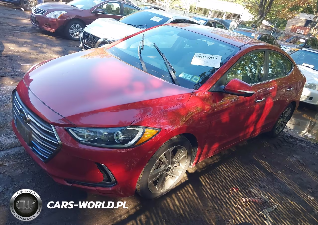 2017 Hyundai Elantra Limited VIN:5NPD84LF2HH055906 - 2