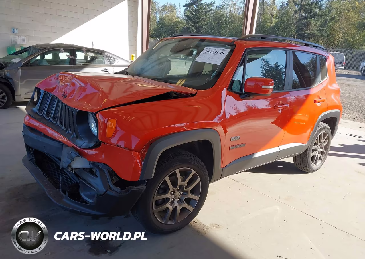 2016 Jeep Renegade 75Th Anniversary VIN:ZACCJBBT1GPC92758 - 2