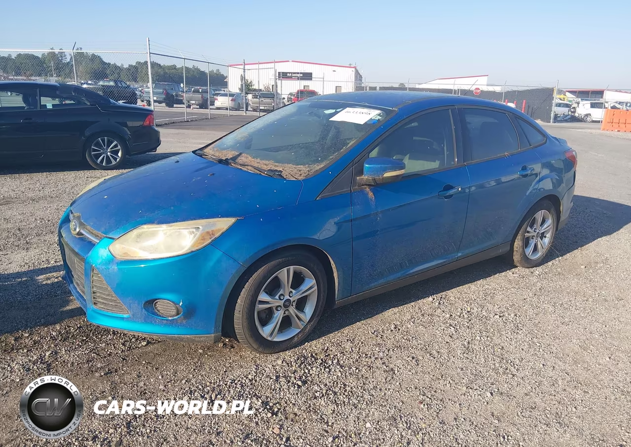 2014 Ford Focus Se VIN:1FADP3F28EL114881 - 2