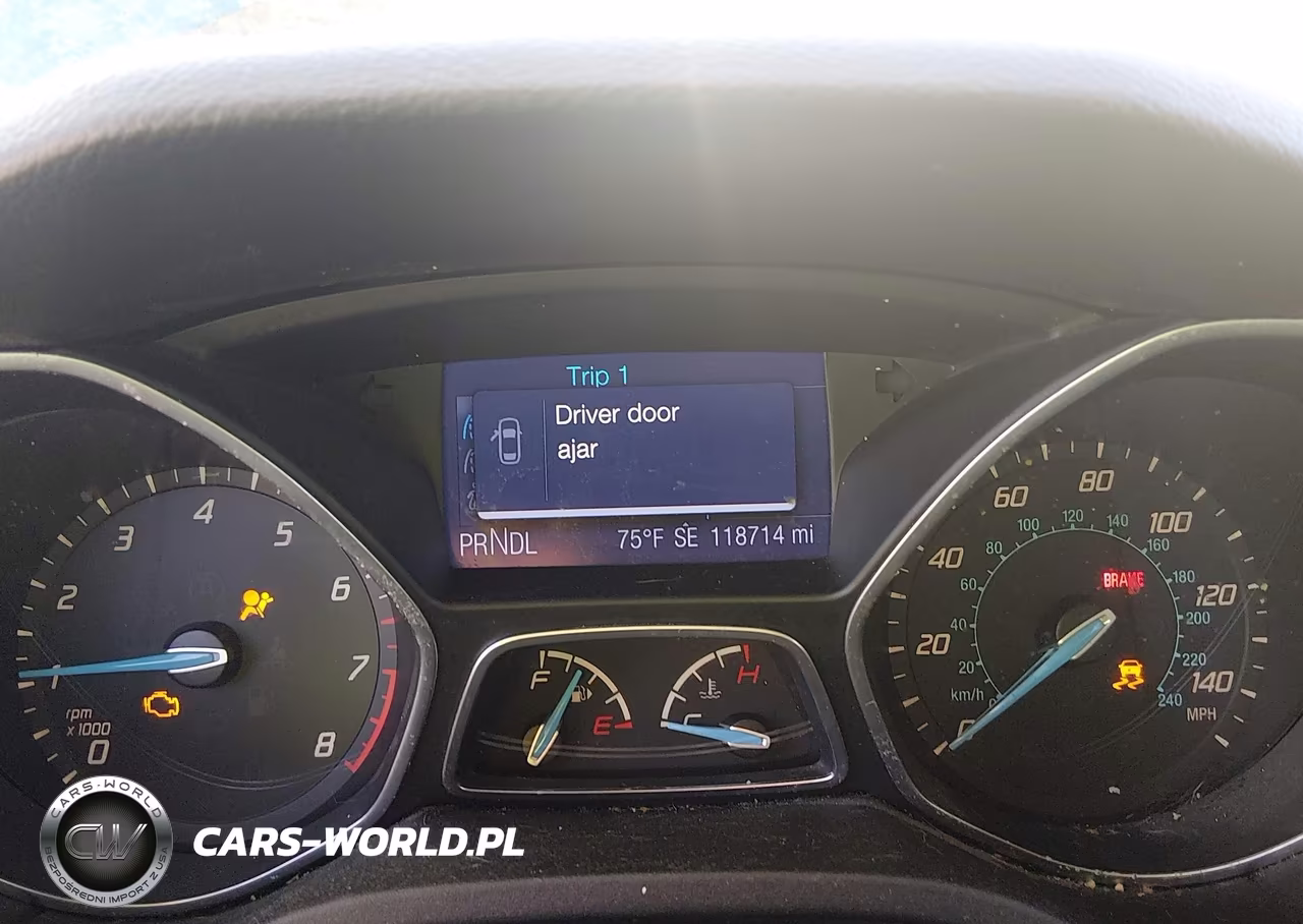 2014 Ford Focus Se VIN:1FADP3F28EL114881 - 7