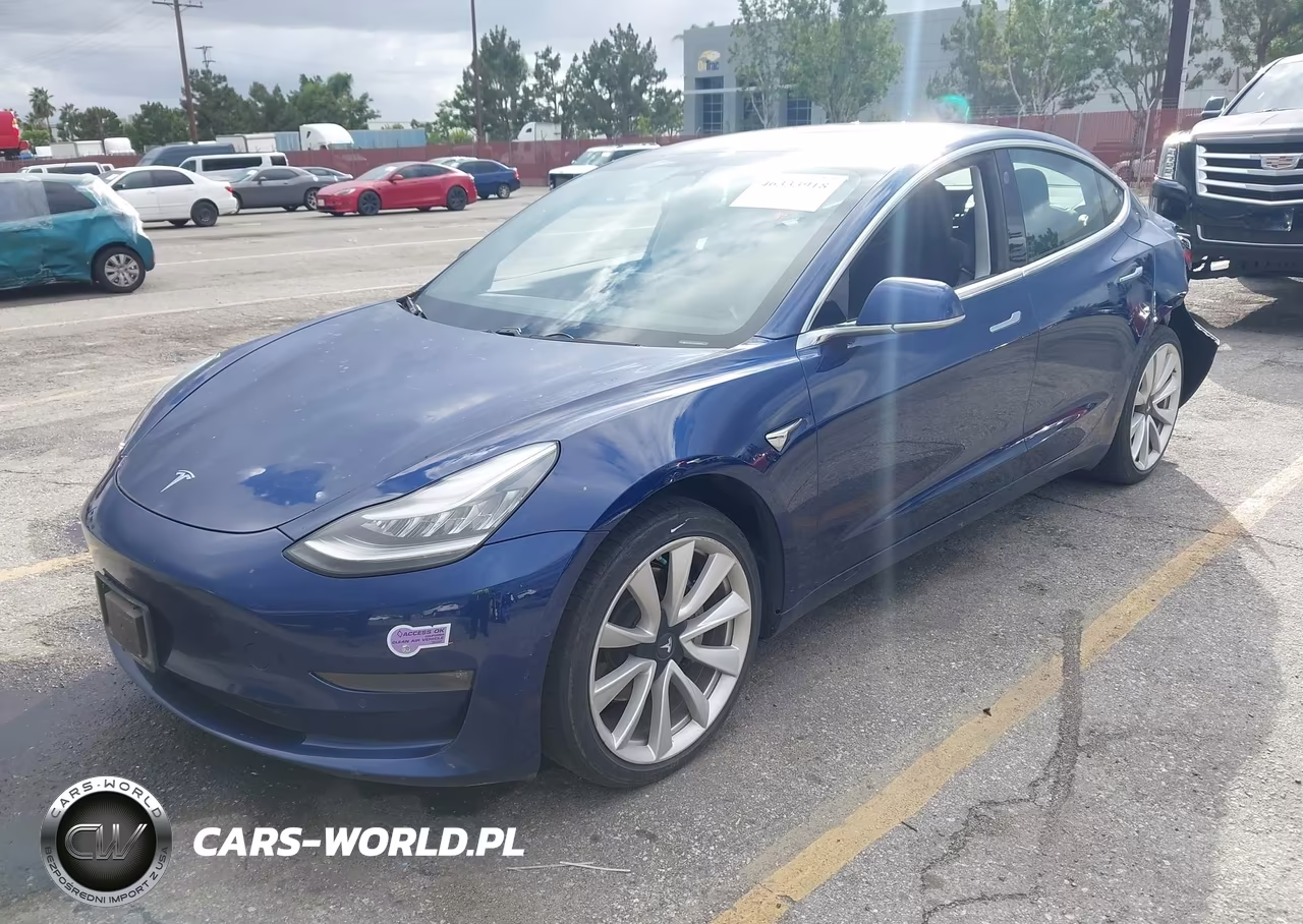 2018 Tesla Model 3 Long Range-Mid Range VIN:5YJ3E1EA9JF108951 - 2