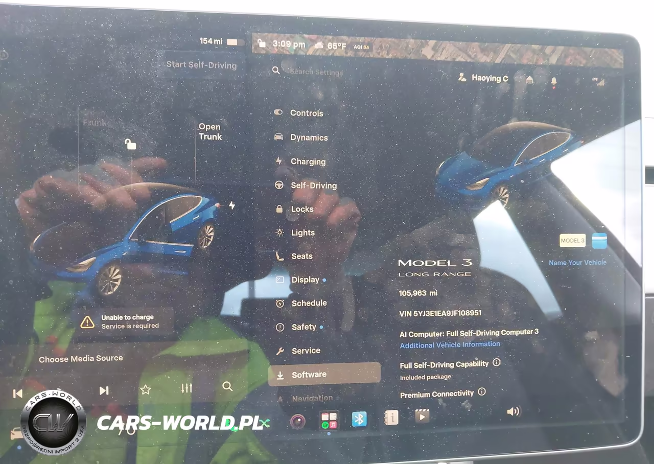 2018 Tesla Model 3 Long Range-Mid Range VIN:5YJ3E1EA9JF108951 - 7