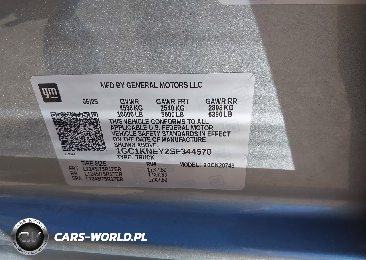 2025 Chevrolet Silverado 2500Hd 4Wd Standard Bed Lt VIN:1GC1KNEY2SF344570 - 9