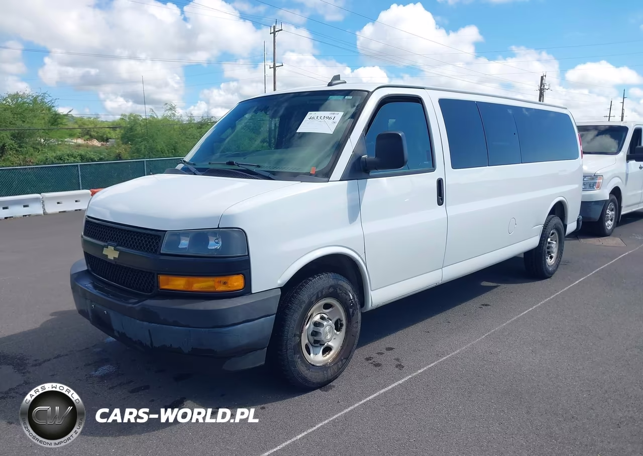 2018 Chevrolet Express 3500 Ls VIN:1GAZGNFGXJ1301397 - 2