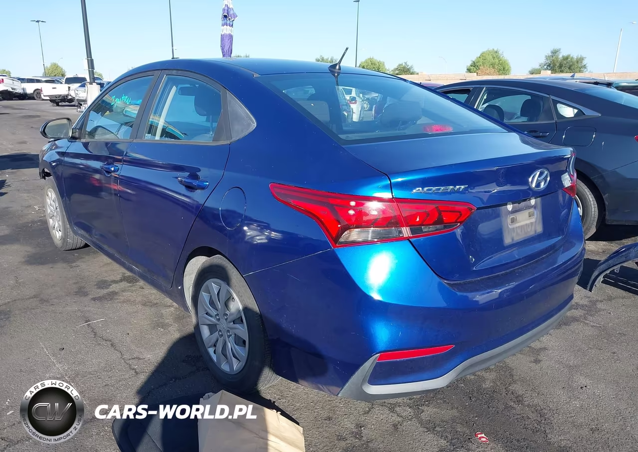 2019 Hyundai Accent Se VIN:3KPC24A31KE076022 - 3