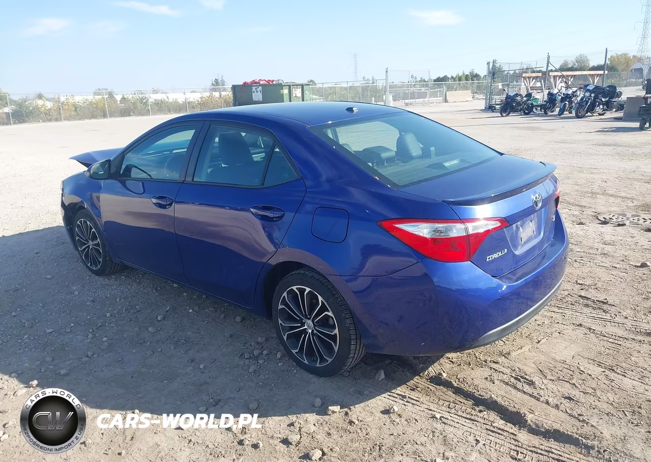 2014 Toyota Corolla S Premium VIN:5YFBURHE4EP067375 - 3